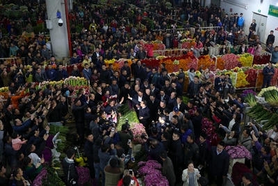 李克强为何突然夜访昆明花市?